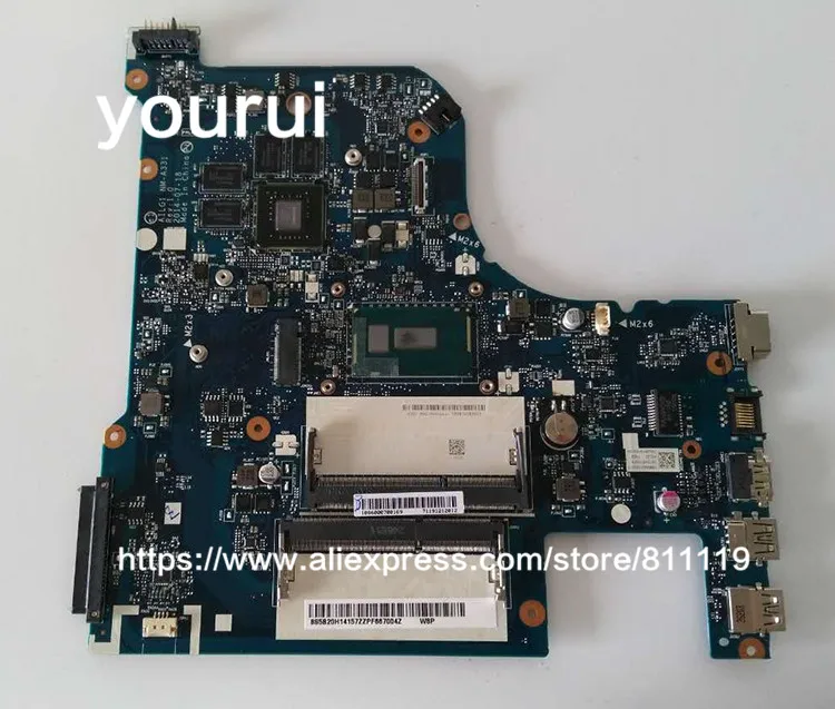 Высокое качество материнская плата yourui для Lenovo G70 80 с SR23W i7 5500U CPU AILG1 NM A331
