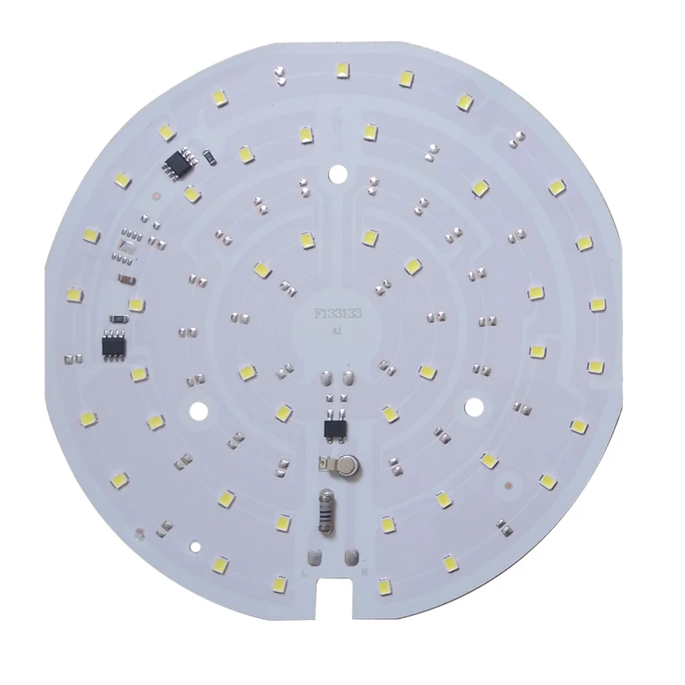 5 шт./лот LED SMD чип Ceilinglight AC220V вход с умным IC без драйвера 15 Вт 18 световые бусины для