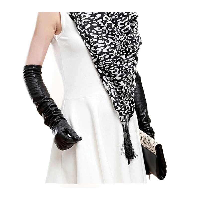 2018 зимние женские модные из овечьей кожи Прихватки для мангала женщин кожаные