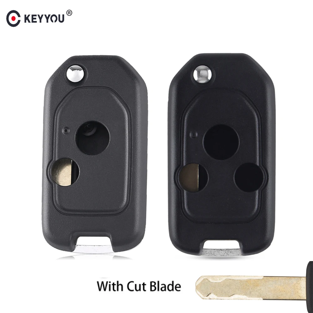 Чехол KEYYOU Uncut/Cut Blade с модифицированным пультом дистанционного управления для Honda