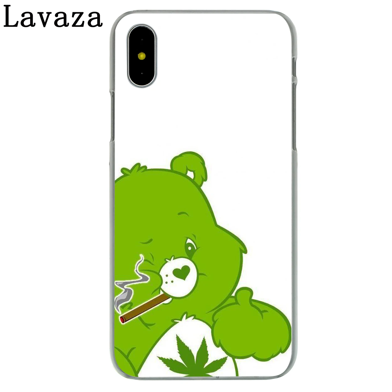 12 Чехол для телефона Lavaza Bear smoking grass cigar для Apple iPhone 4 4S 5C 5S SE 6 6S 7 8 Plus 10 X Xr Xs Max 6Plus 7Plus - Цвет: 12