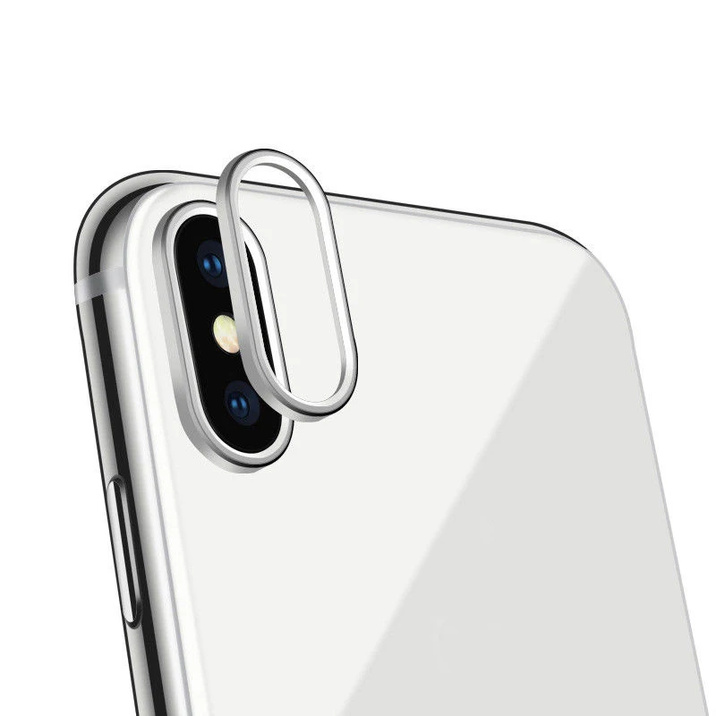 Camera Lens Protector Case Ring for iPhone X 10 Plating Aluminum Cover Protection Accessories | Мобильные телефоны и