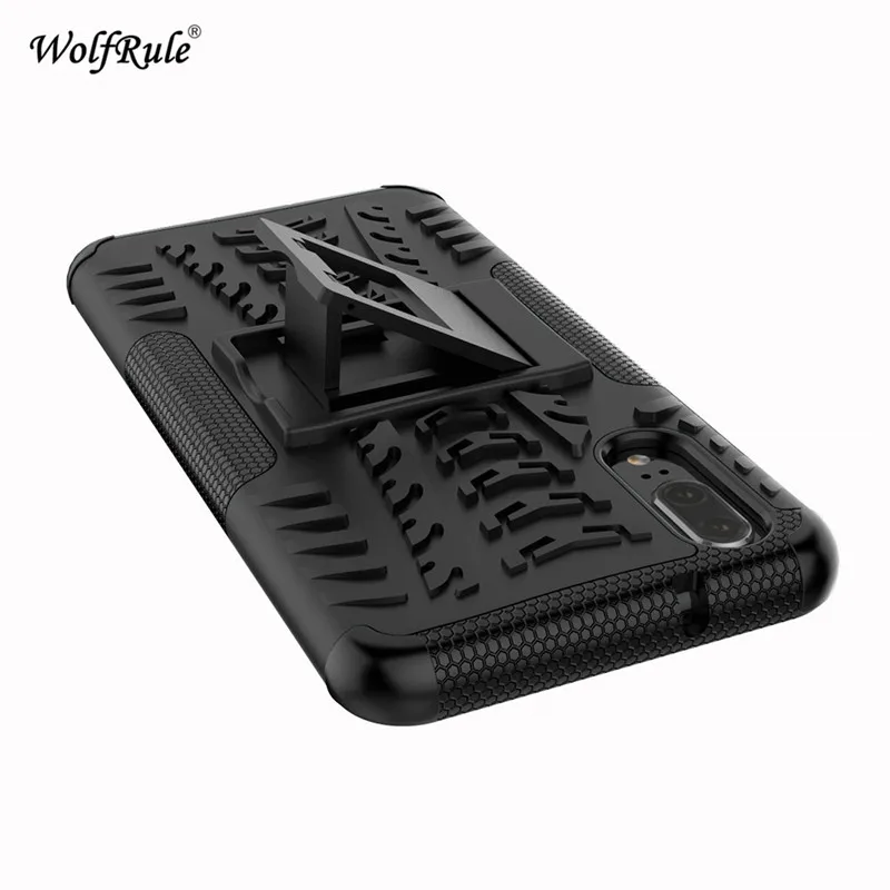 Чехол wolfrole Huawei P20 двухслойный защитный чехол для аксессуары сумка телефона 5 8&quot |