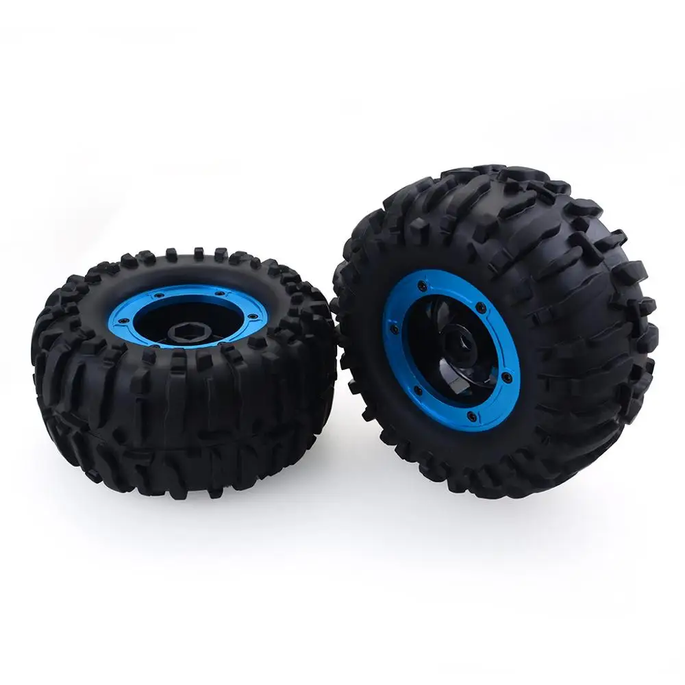 4 шт. 1/10 RC монстр грузовик резиновый шины для 1:10 весы Traxxas Himoto HSP дикари LRP Redcat XS TM Flux MT RC модель автомобиля
