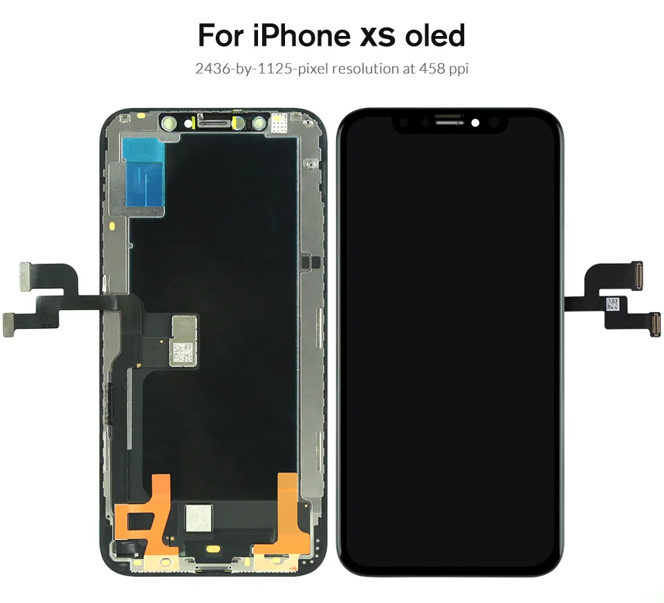 Класс для iPhone X S Max XR ЖК-дисплей для Tianma AMOLED OEM сенсорный экран с дигитайзером запасные части для сборки черный