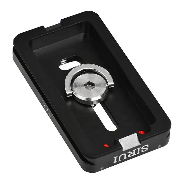 Зажим быстрого выпуска Sirui для штативной головки, цифровых зеркальных камер, алюминиевых профессиональных телеобъективов, универсального штатива и монопода TY70.