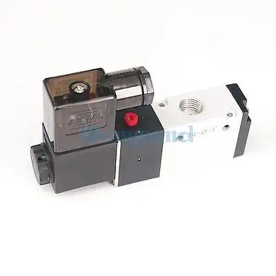 AC110V 3V210 08 3 позиционный 2 1/4 &quotПневматический Соленоидный клапан корпус из
