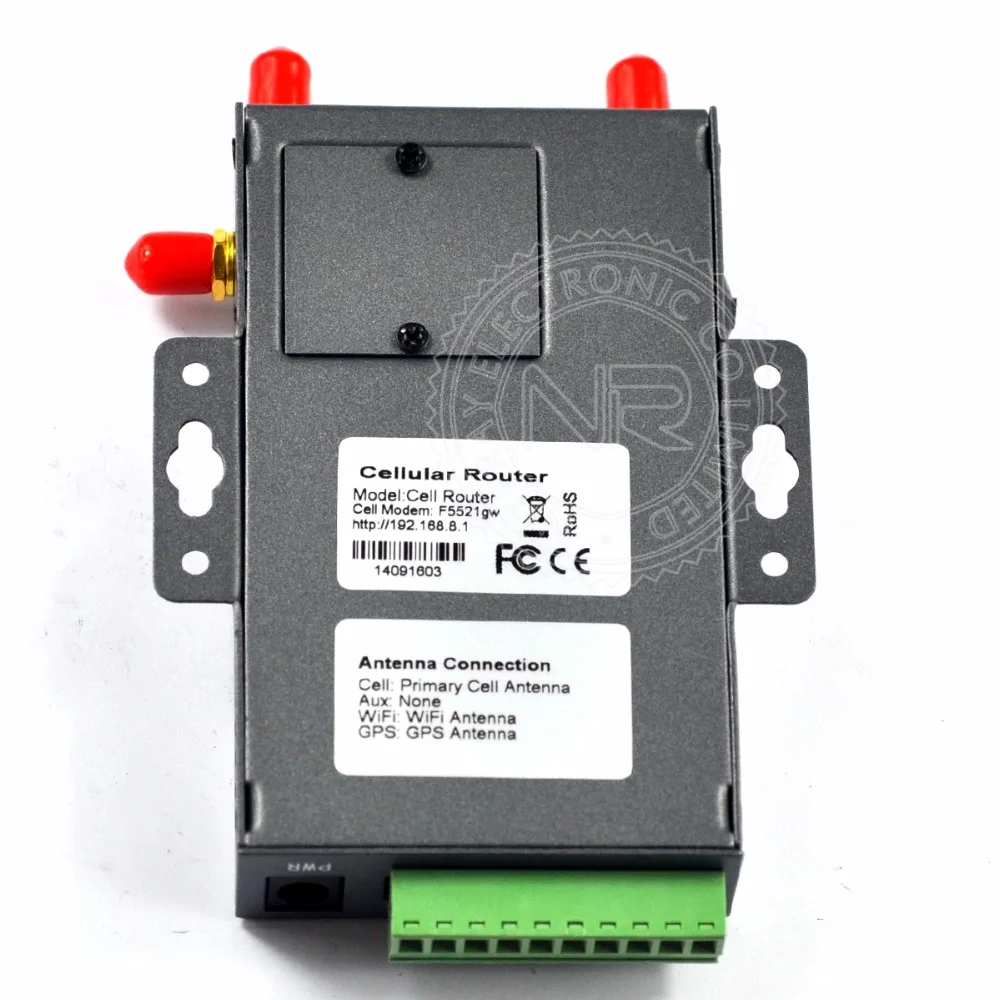 Беспроводной маршрутизатор Celluar 4G FDD LTE промышленный с одним слотом для sim карты и