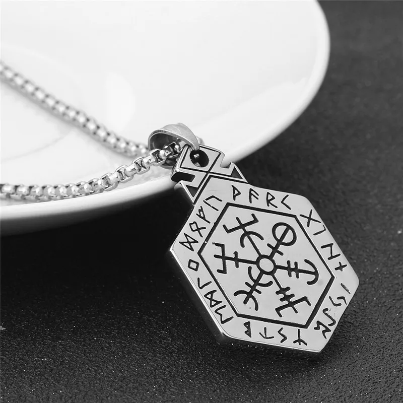 Ожерелье из нержавеющей стали талисман ключ Соломоновы уплотнения Kabbalah Pagan Wiccan