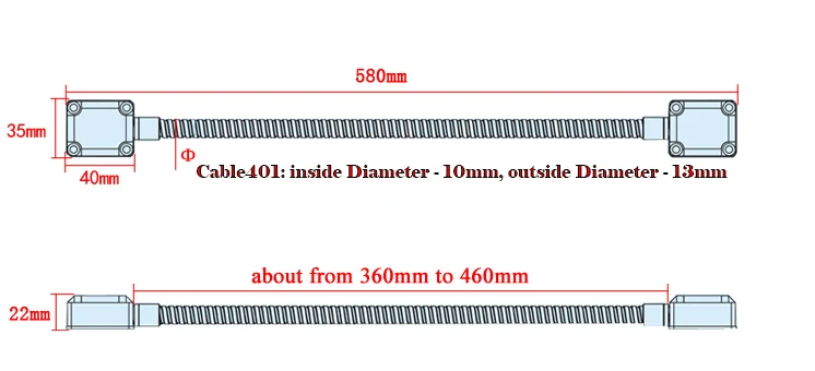 Электрический кабель для дверных петель линия управления дверным замком