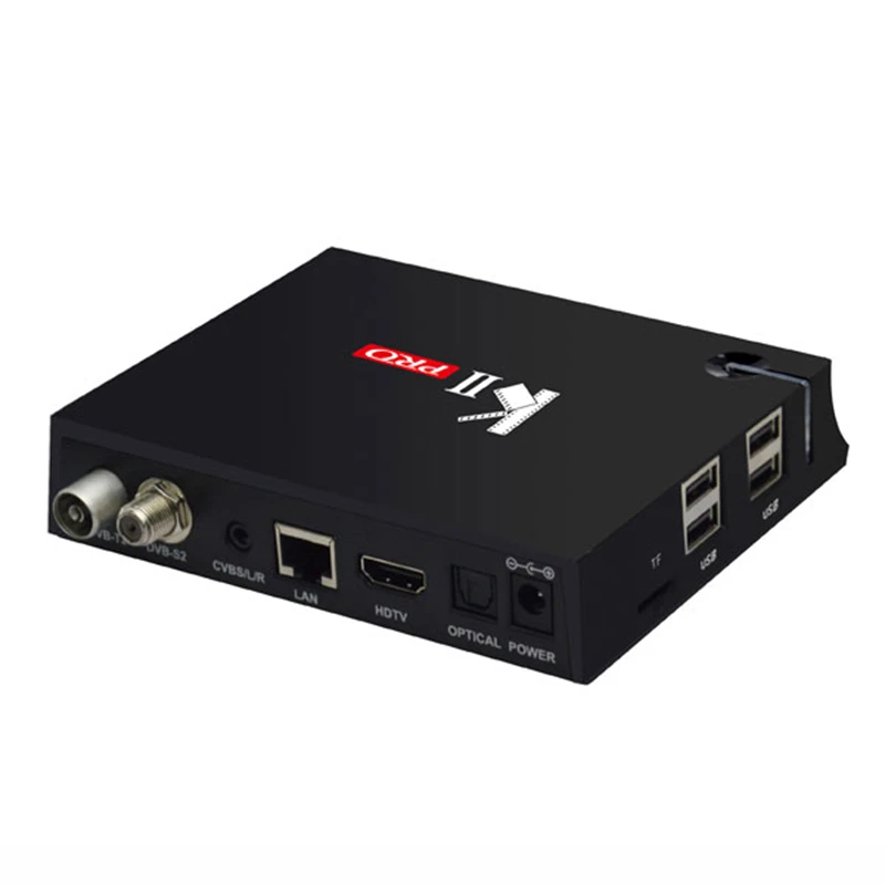 Mecool KII Pro Smart tv BOX Android 7 1 Amlogic S905D 2 Гб 16 5 0 г wifi четырехъядерный Поддержка 4/5 ГГц bluetooth 4