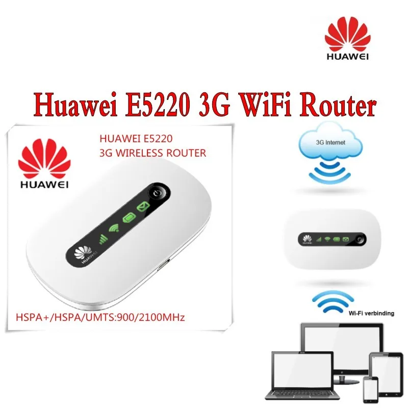 Lot of 100pcs Huawei E5220s-2 21Mbps 3G Mobile WiFi Hotspot (3G in Europe, Asia, Middle East, Africa) DHL dellivery