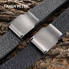 Мужской тактический ремень, повседневные тканевые ремни из хлопка, ширина 3,8 см, кожаный конец, высокое качество, ремни, 100-160 см, Прямая поставка