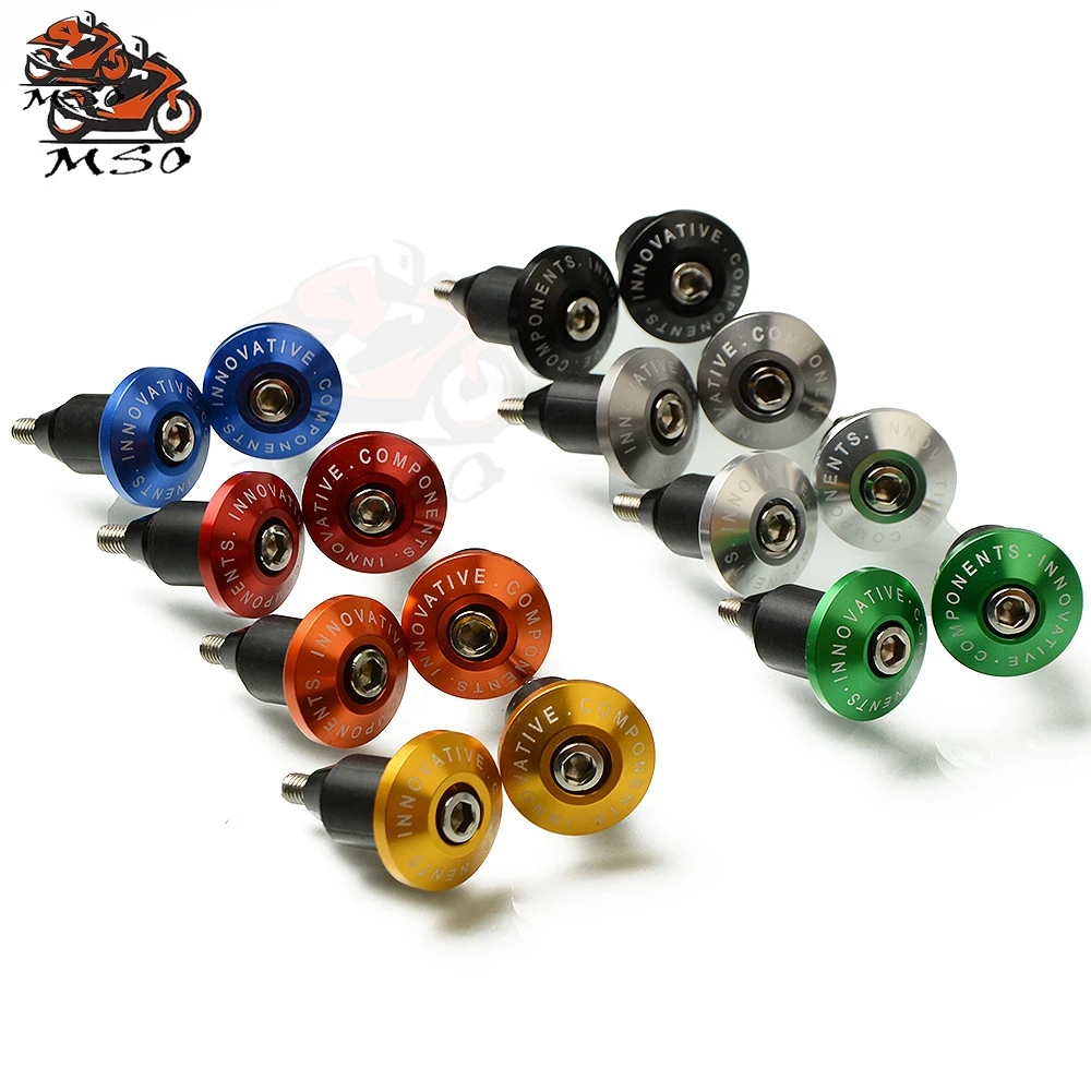 Motorcycle 7/8&quot 22mm Bicycle Grips Bike CNC aluminum Billet Handlebar Bar Ends Caps for honda Yamaha Tmax 500 MT-09 ABS | Автомобили и