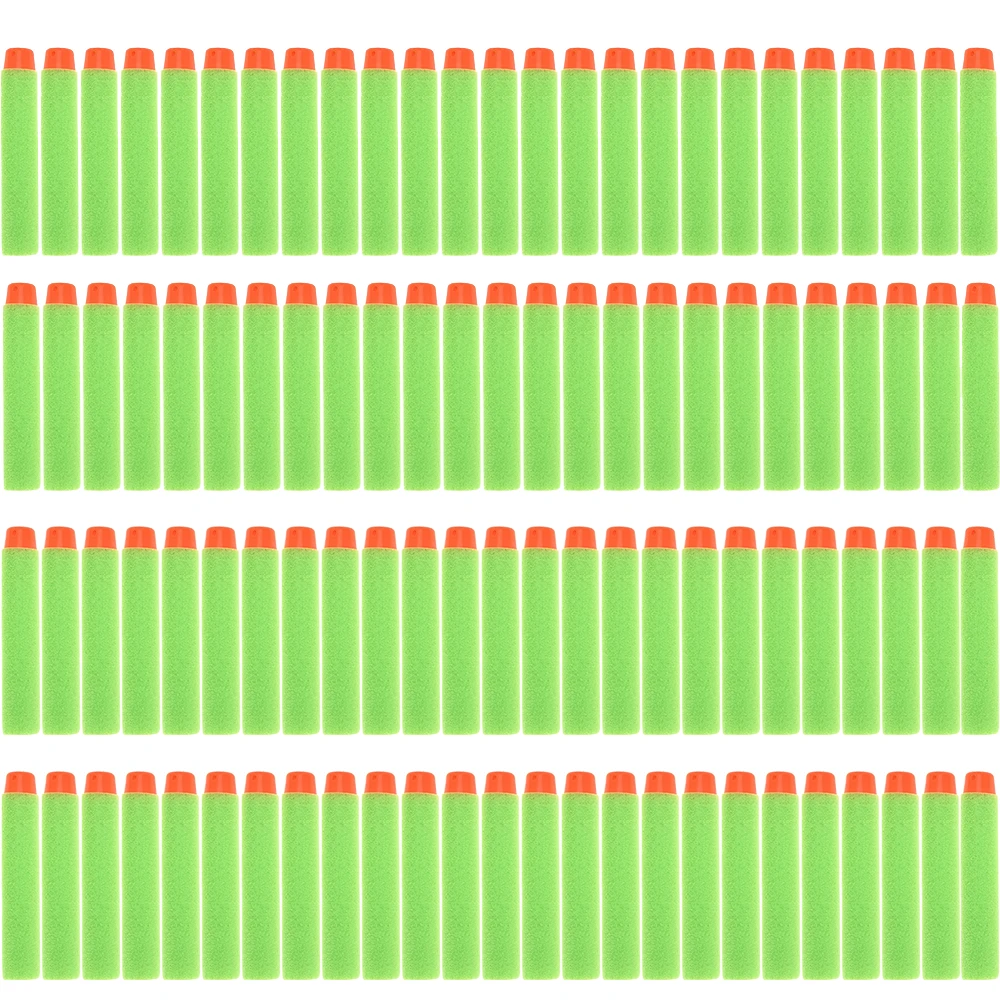 100 Pcs Hollow Soft Head 7.2cm Refill Darts Toy Gun Bullets for Nerf Series Blasters Xmas Kid Children Gift | Игрушки и хобби