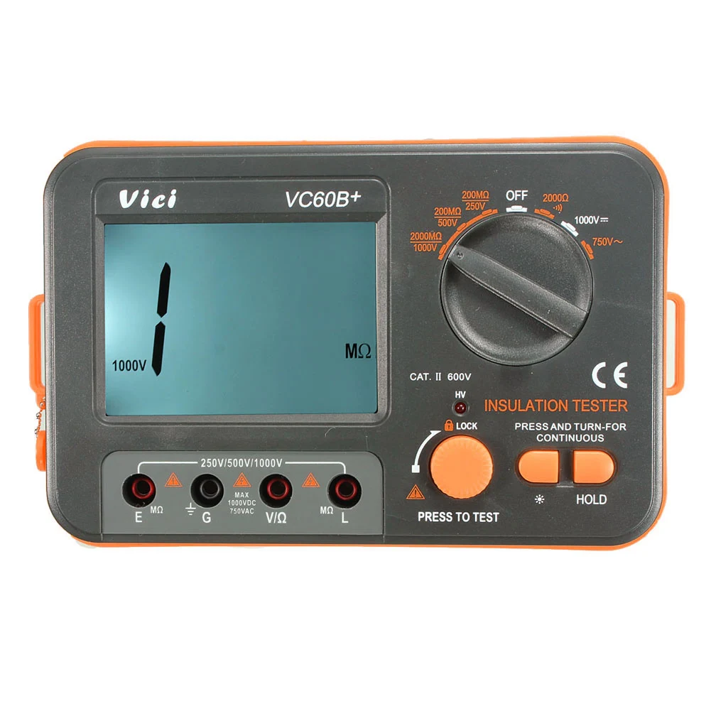 Digital Insulation Resistance Tester Megger MegOhm Meter 250V 500V 1000V MJJ88 | Инструменты