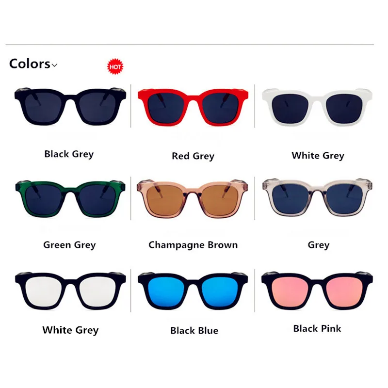 

2019 Brand Design Classic Sunglasses Men Women Driving Square Frame Sun Glasses Male Female Eyewear Goggle UV400 Gafas De Sol