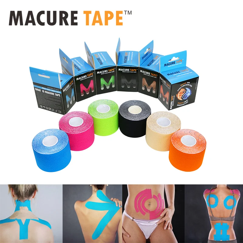 Macure Tape 6 Roll кинезиологический спортивный рулон 5 м кинезиологическая лента