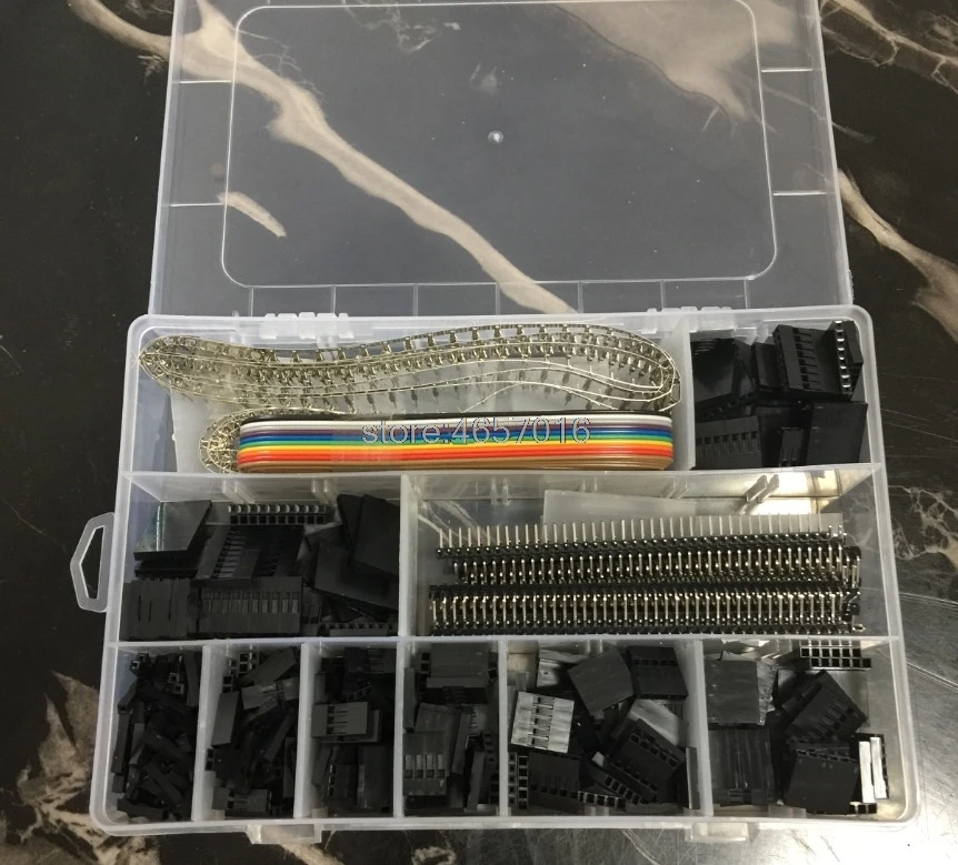 Комплект кабелей 635 шт./компл. IDC шаг JST SM 1 2 3 4 5 6-Контактный корпус разъем Dupont