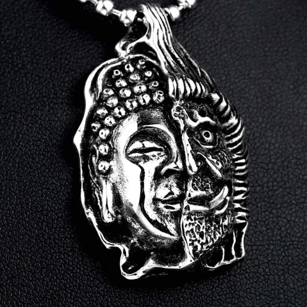 

hot sell new - free shipping Beautiful Tibet miao Silver Personalized relief without moving Ming Dynasty Buddha statues Pendant