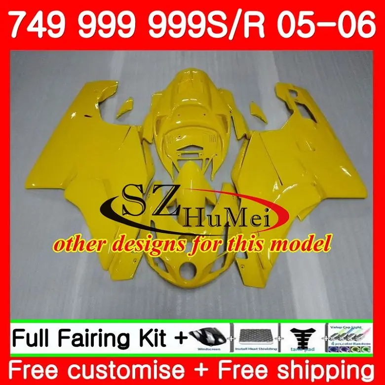 Кузов для мотоцикла DUCATI 749R 999R 05 06 749 999 R 96SH14 кузов 749S 999S серебристо серый 2005 2006