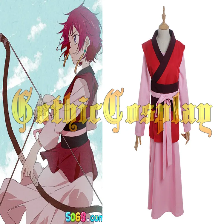 Бесплатная доставка костюмы для косплея Юна рассвета Акацуки no Yona|free cosplay|akatsuki