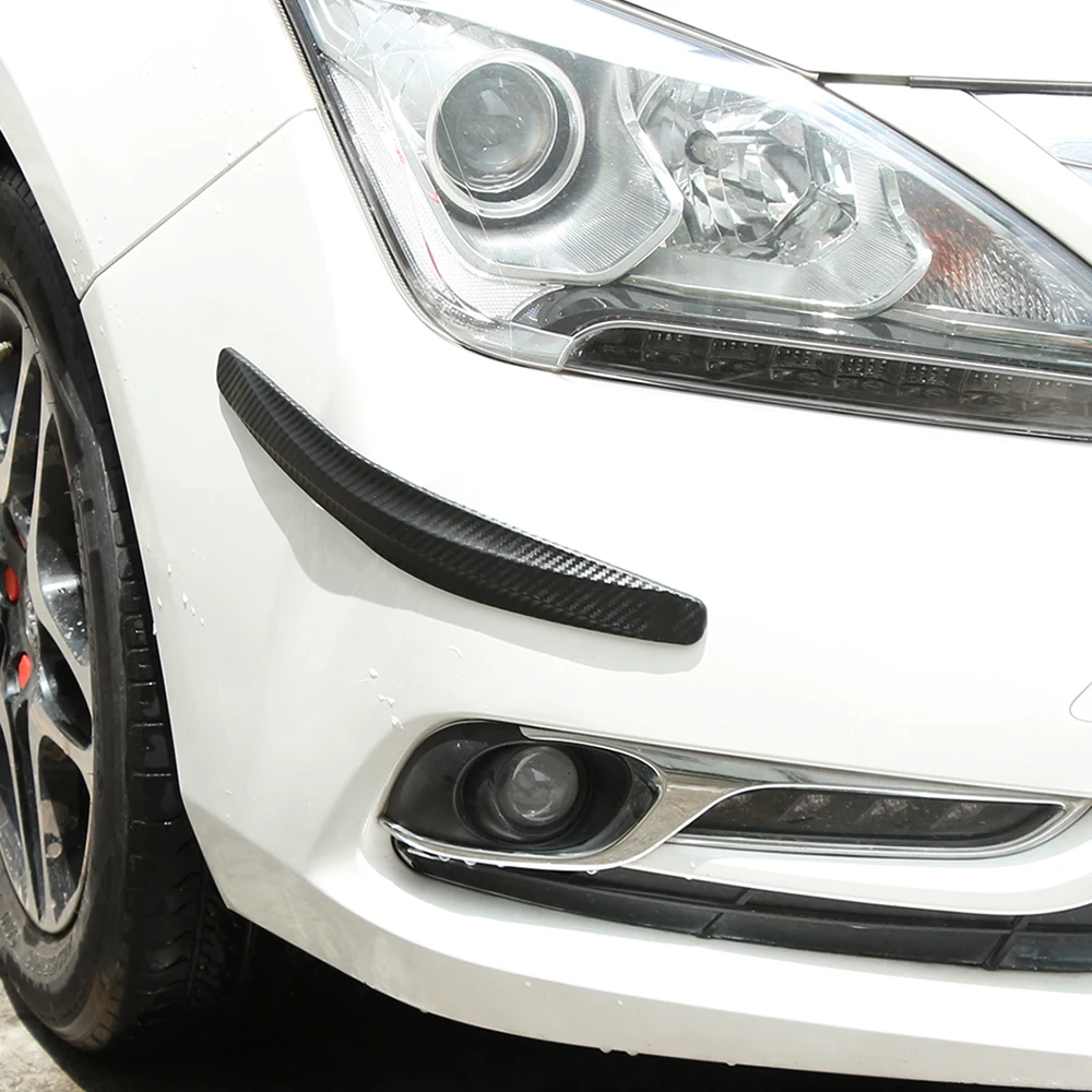 2 шт. универсальный автомобильный передний задний бампер резиновая защита для