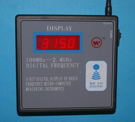 

Frequency measuring device, garage door r emote controller, infrared r emote controller, vehicle frequency tester.