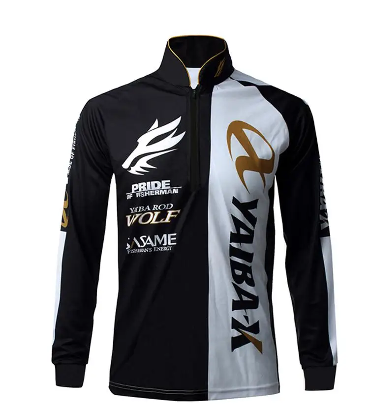 Мужская футболка для рыбалки с защитой от ультрафиолета одежда дышащая