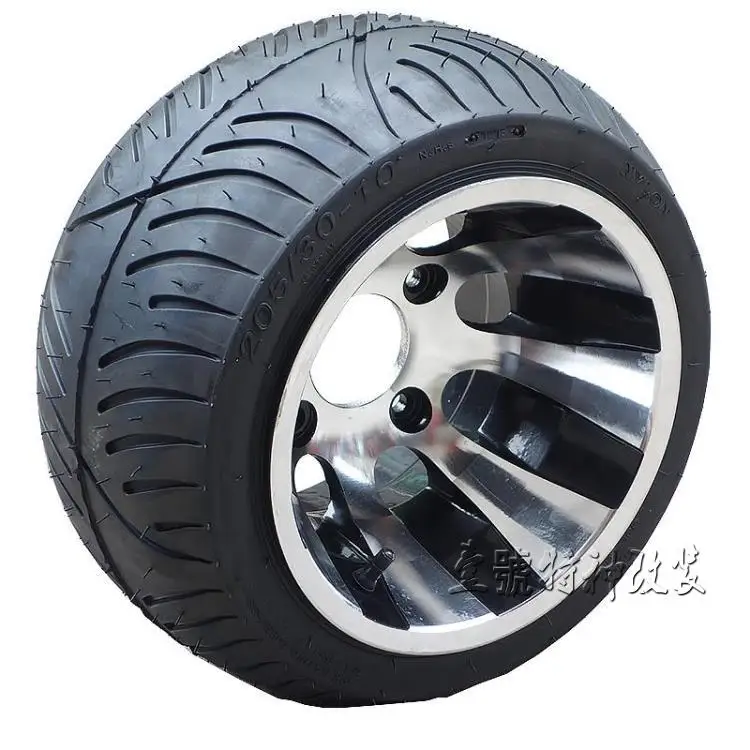 Бескамерная шина для картинга детская коляска ATV UTV 205/30 10 дюймов с ступицей из