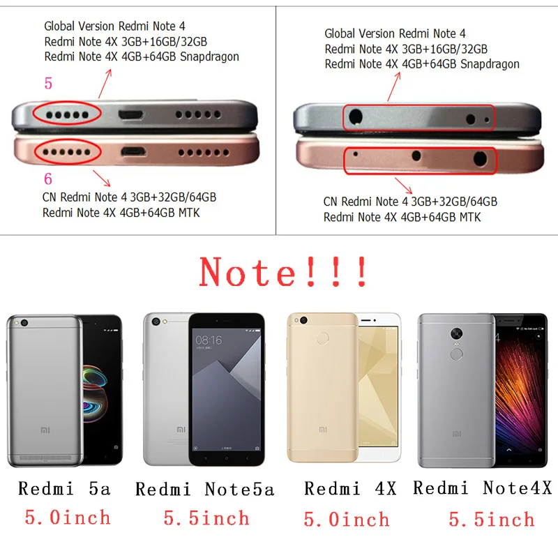 BROEYOUE чехол для Xiaomi Redmi 4X 4A 5A Note 4 рельефные Силиконовые чехлы 5 Plus сотовых телефонов