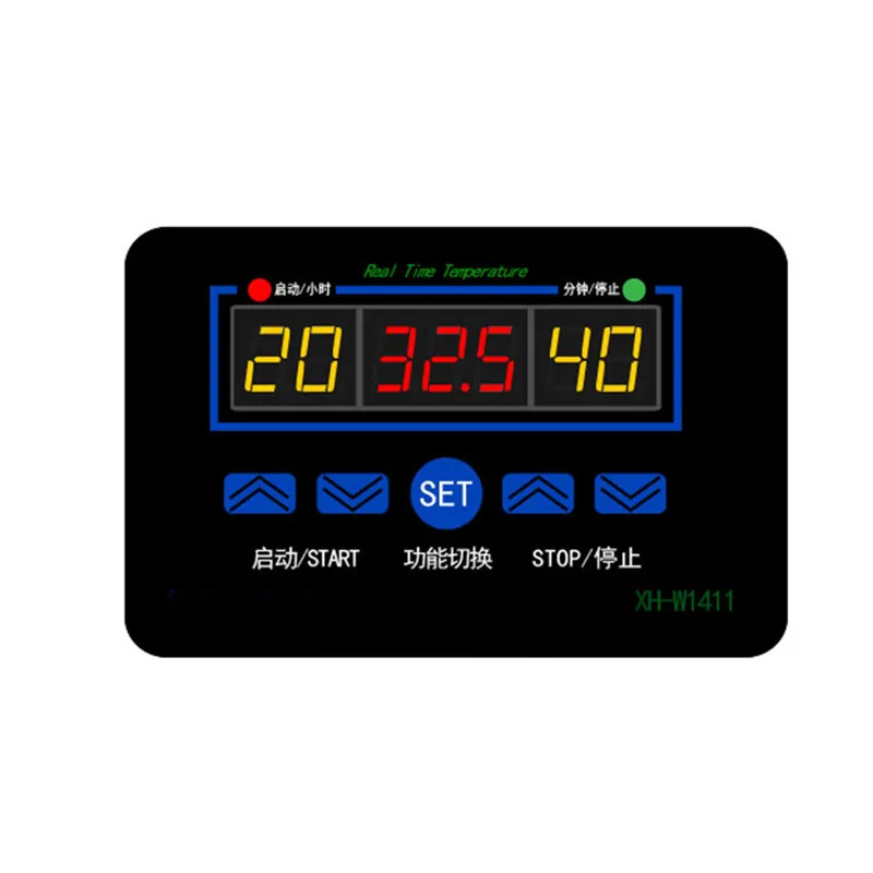 

XH-W1411 светодиодный цифровой Температура контроллер постоянного тока 12V 220V 10A термостатического переключателя термометр Смарт Температура р...