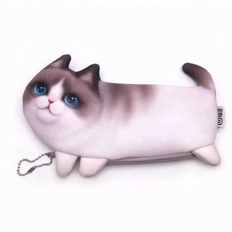 Студенческий пенал мультяшный кошелек сумка для монет Детский держатель новый