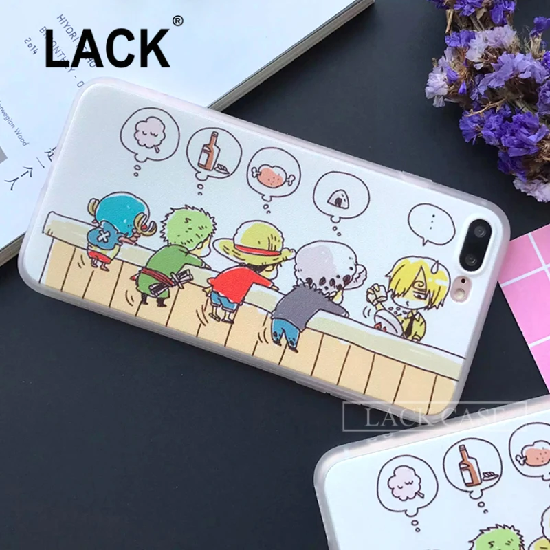 LACK Fashion Cartoon Foodie People Hard Plastic Case Cover For Apple iPhone 7 iphone 6S 6 Plus 5 5S Phone Cases Coque |