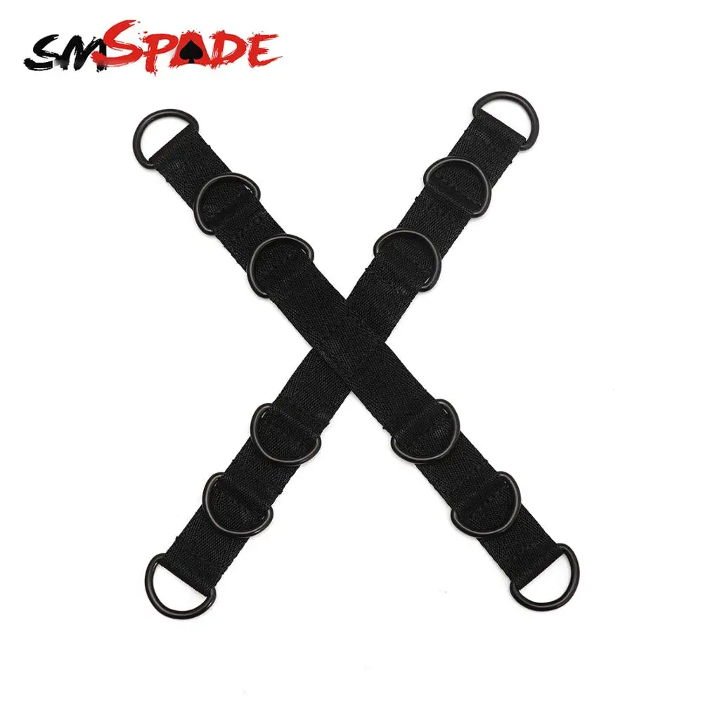 Набор для бондажа Smspade 4 шт. кожаный набор с перьями и манжетами на запястье