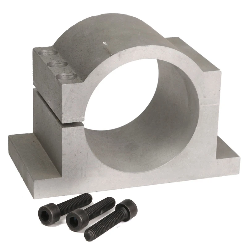 Кронштейн двигателя шпинделя крепления внутренний диаметр 80 мм зажим