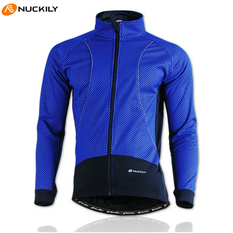 Велосипедная куртка NUCKILY одежда непромокаемое флисовое пальто теплая