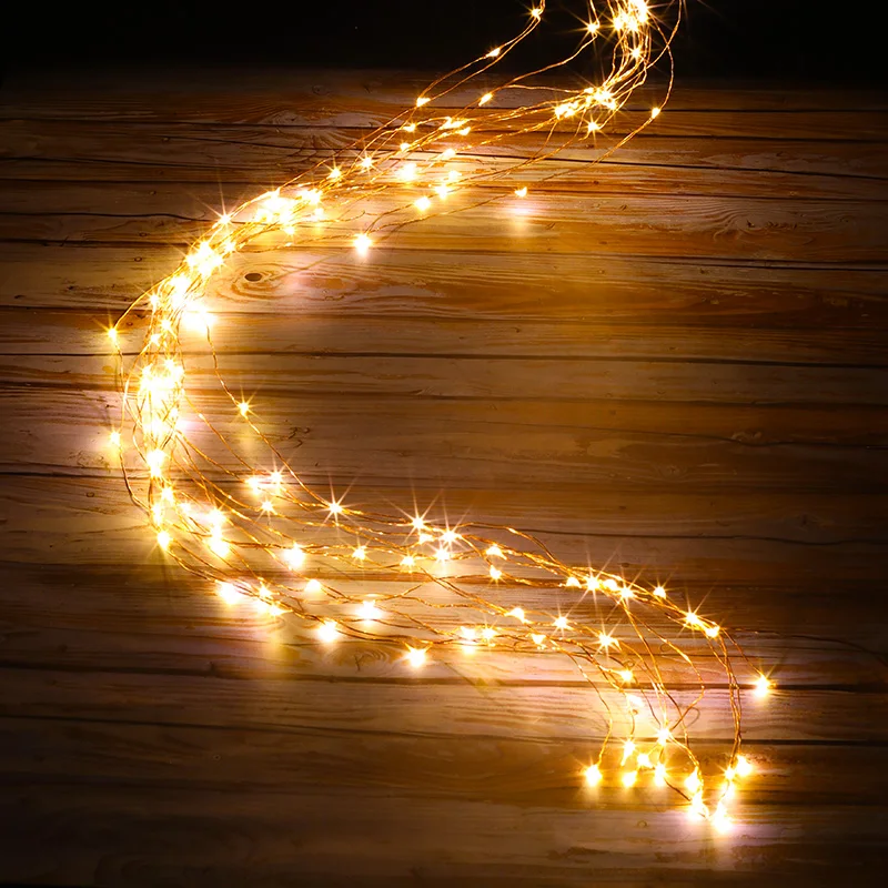 Водонепроницаемый 2 м светодиодные рождественские украшения светильник