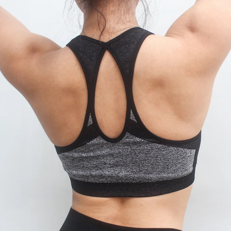 

SVOKOR Women Bra Sexy Openwork Fitness Underwear Summer Running Breathable Seamless Bras Female