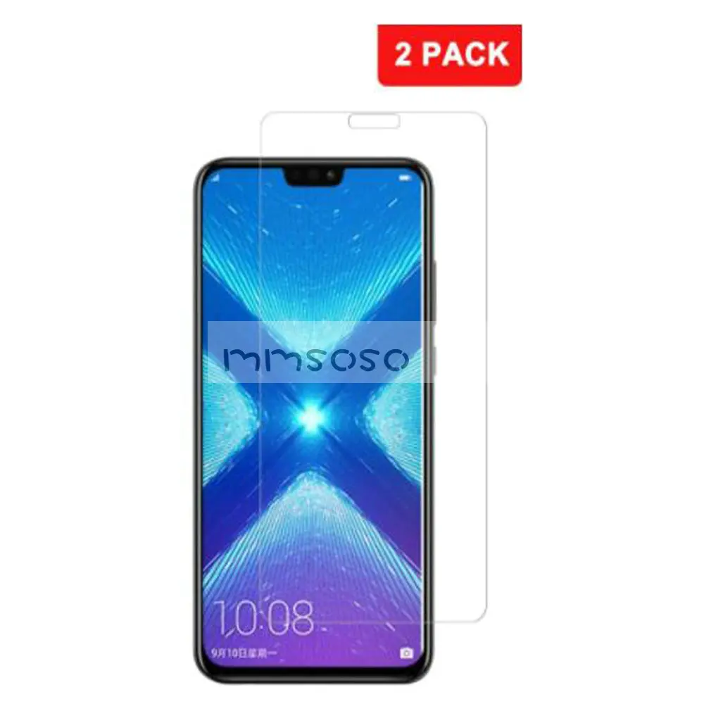2 шт закаленное стекло для Huawei Honor 8 X 8X Max протектор экрана Премиум прозрачное 8X8