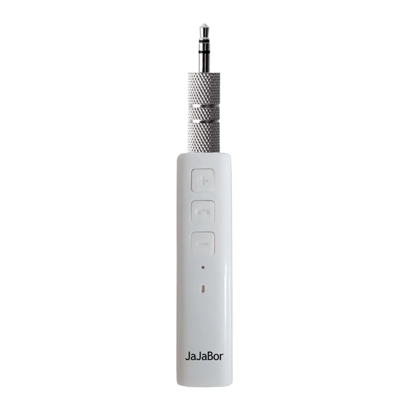 JaJaBor Беспроводной Bluetooth 4,2+ EDR Bluetooth автомобильный набор, Handsfree, A2DP 3,5 мм Aux аудио Bluetooth ресивер адаптер громкой связи