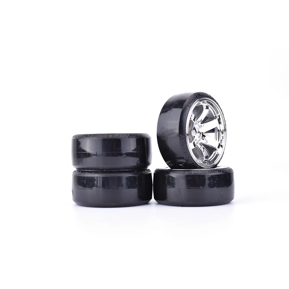 4 шт. AUSTAR колеса обода шины для 1/10 HSP Tamiya HPI Kyosho дрейфующих RC автомобилей Drift