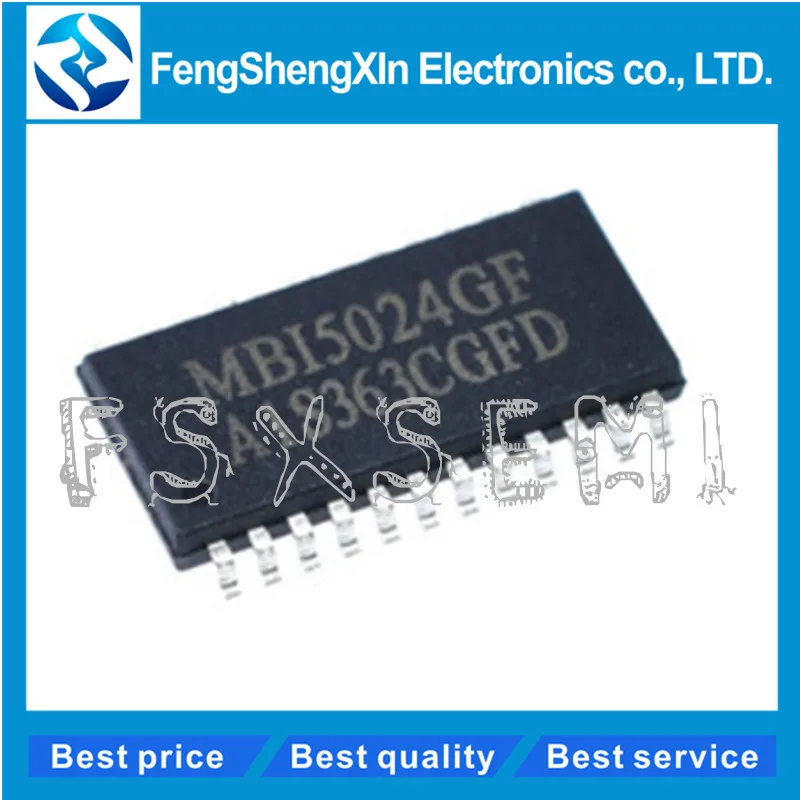 100 шт./лот MBI5024GF MB15024GF SOP 24 светодиодный чип драйвера|Интегральные схемы| |