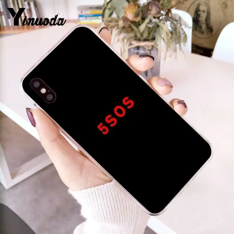 5Sos ремешок YOUNGBLOOD 5 секунд лета DIY окрашенный чехол для телефона iphone 12 5Sx 6 7plus 8 8Plus X XS