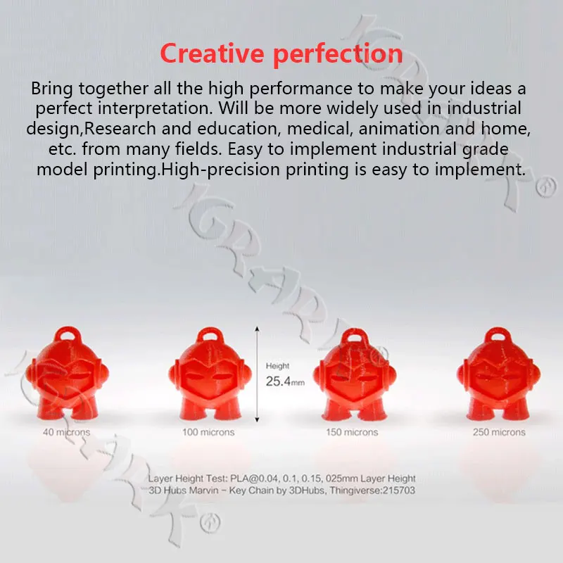 IGRARK SLA 3D принтер 405nm УФ Смола Высокая точность мини ЖК 3D принтер Фотон УФ светильник-лечение SLA/DLP 3D принтер украшения для зубов