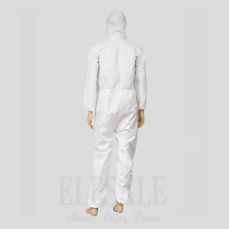 1 шт. одноразовая Водонепроницаемая маслостойкая рабочая одежда для