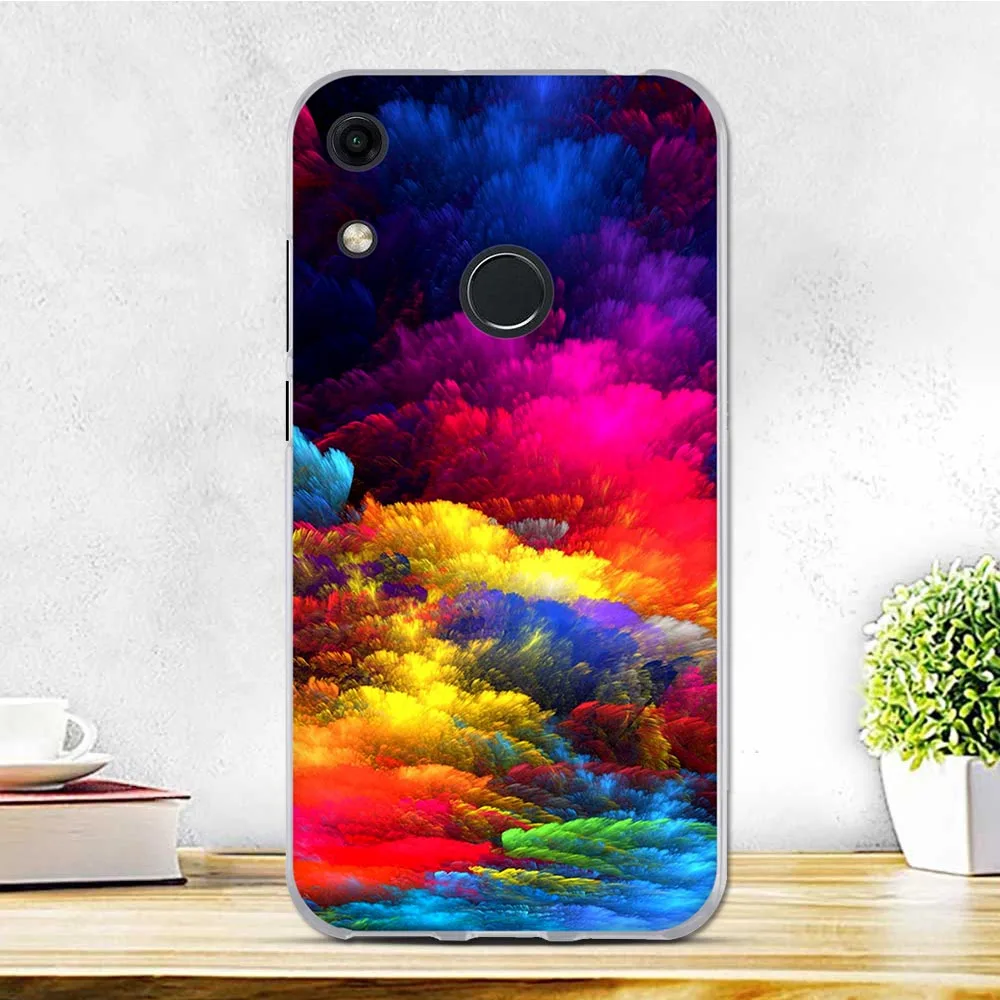 Чехол для Huawei Honor Play 8A чехол из ТПУ Мягкая силиконовая задняя крышка