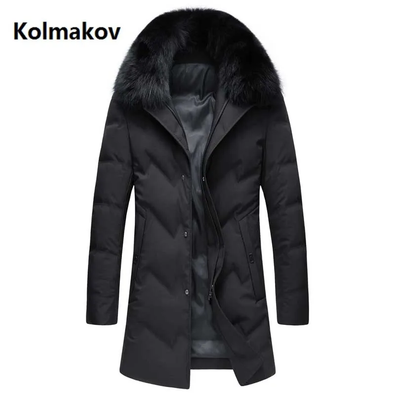

2018 winter Men's fashion casual down jacket mens thicken 90% white duck down coats men jacket men,winter men's Warm coat