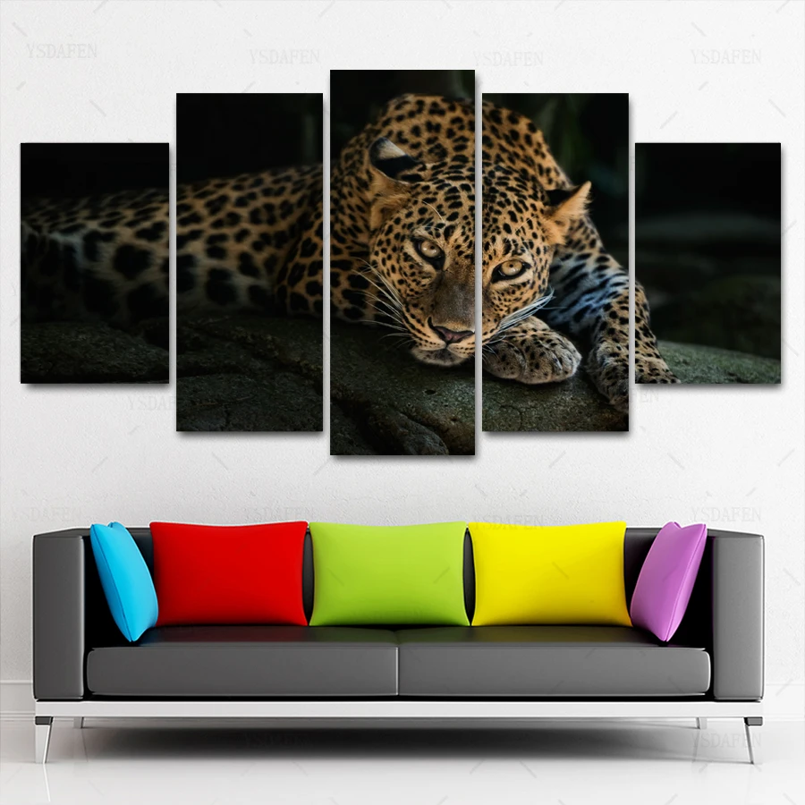 

Op de muur HD print olieverf modulaire foto Scenery poster kind room decor woondecoratie 5 stks canvas art z113