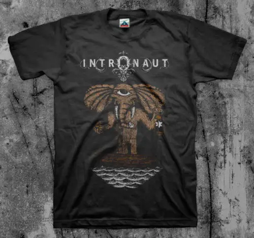 Intronaut футболка с изображением слона (Neurosis Mastodon Isis Tool) новинка 2019 | Мужская одежда